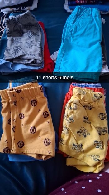 Lot vêtements  6 mois