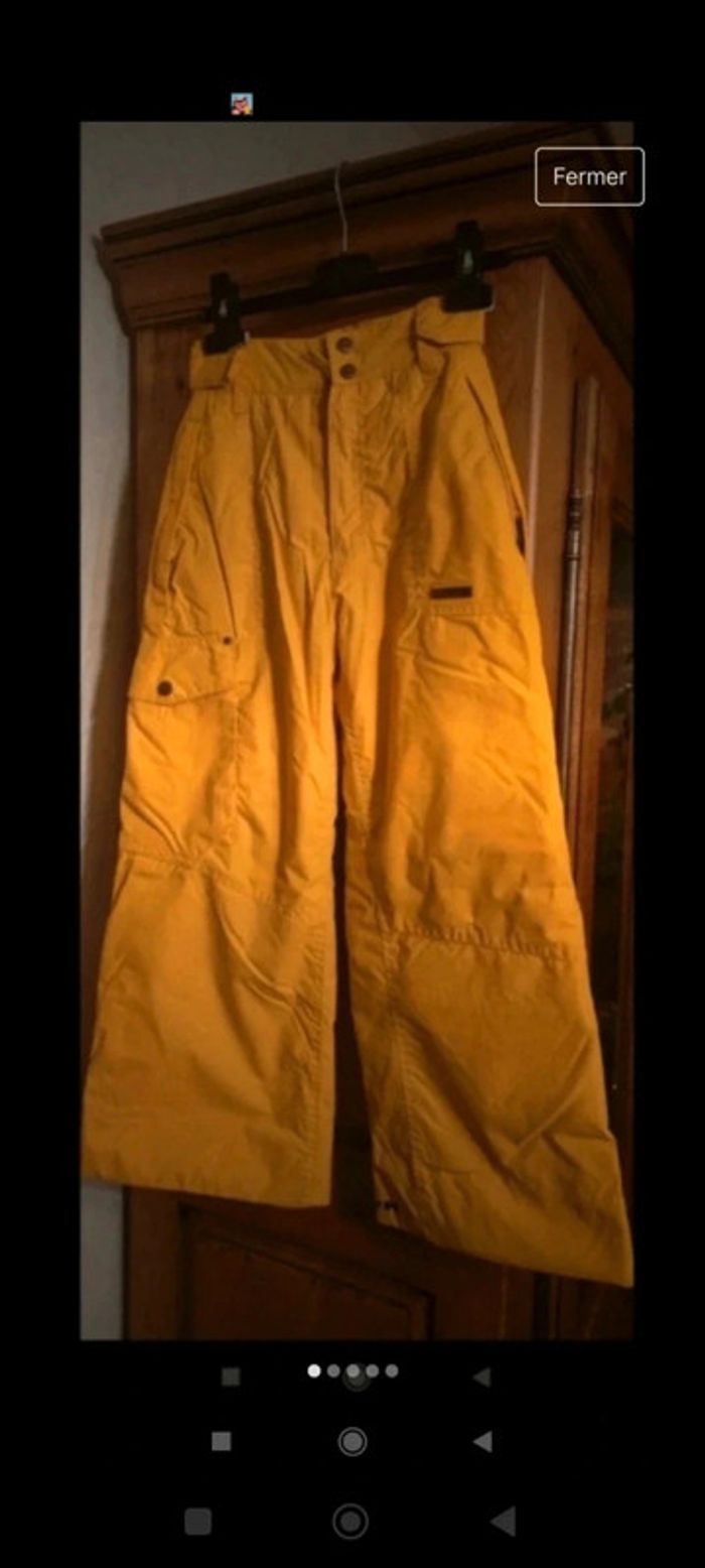 Pantalon de ski 10 ans