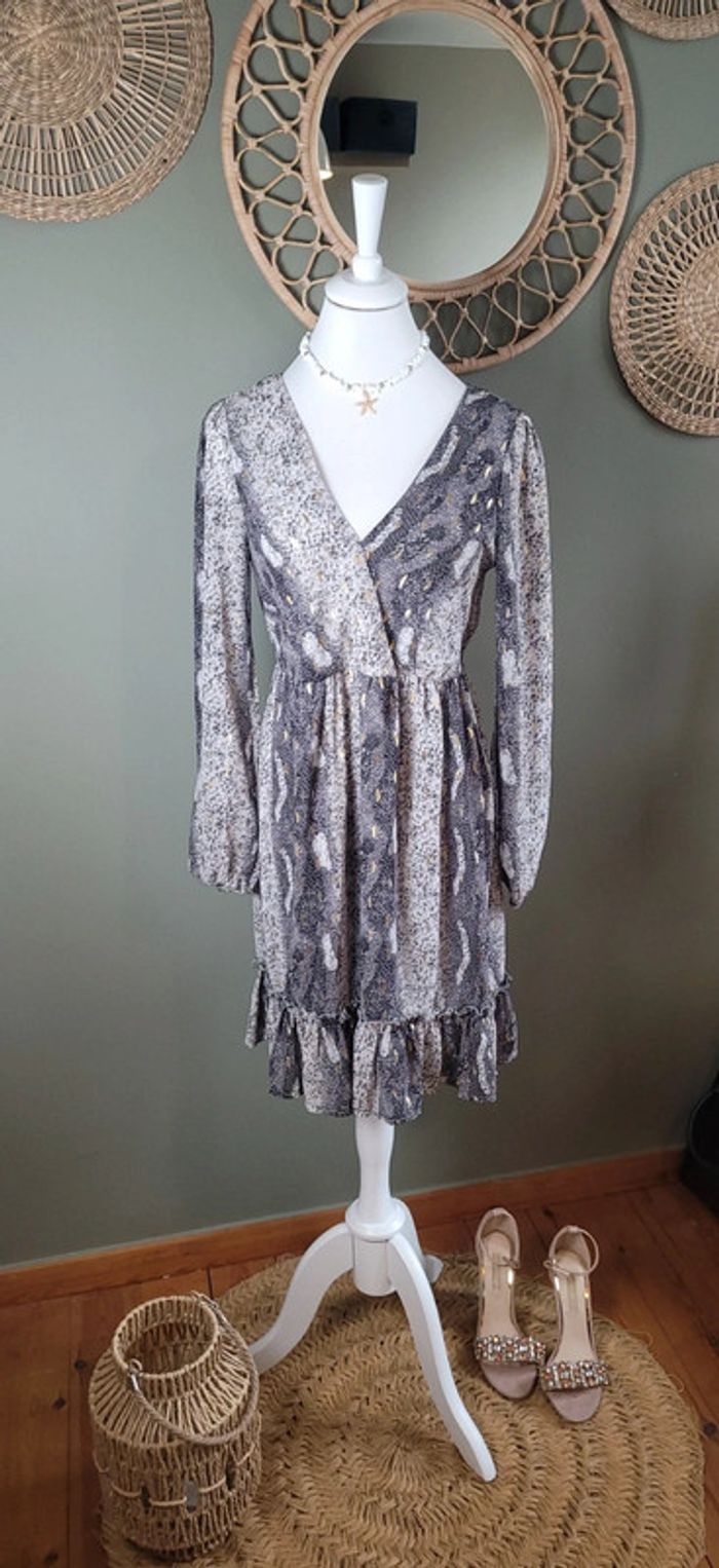 Jolie robe Lilie Rose motif serpent Taille M Parfait état