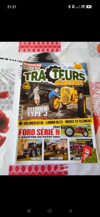 Magazine tracteur 