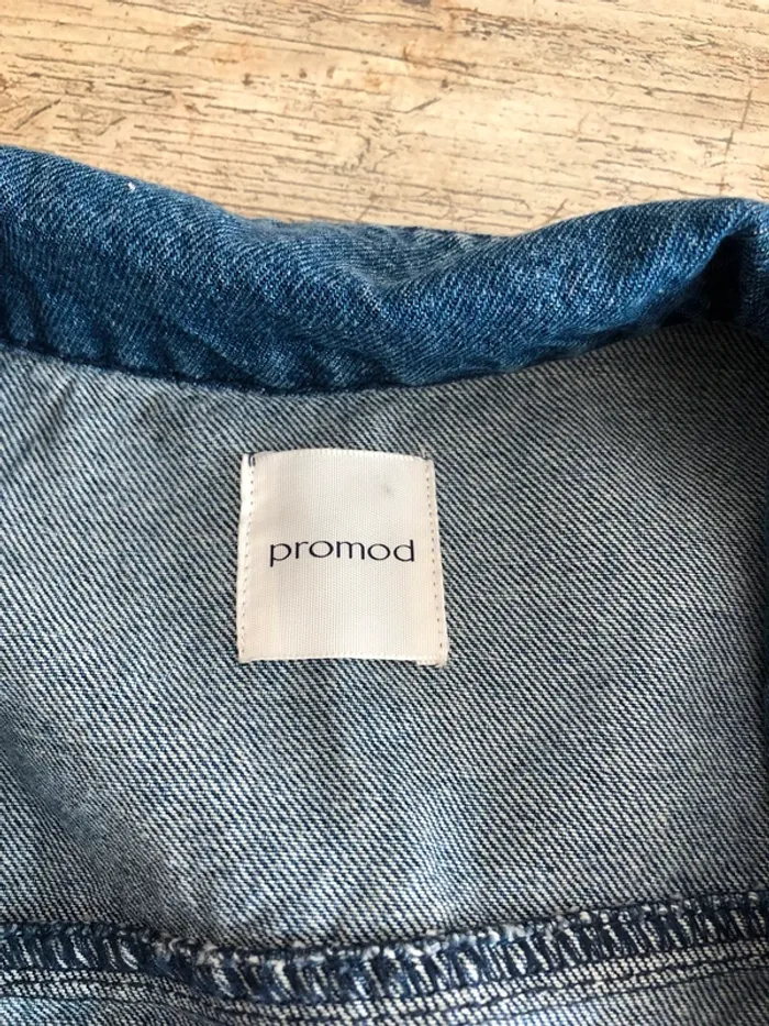 Veste Promod en jeans - photo numéro 4