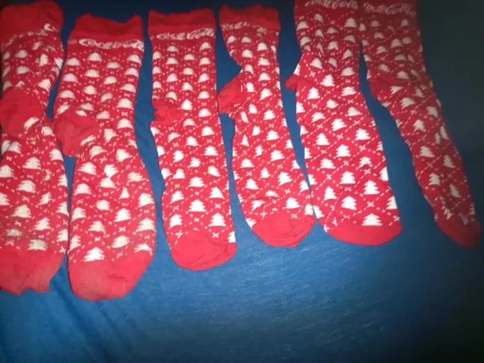 3 paires de chaussettes coca cola - photo numéro 2