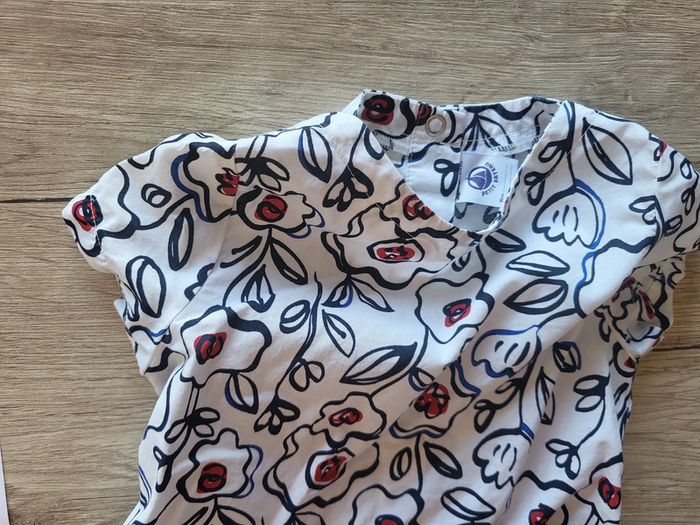 Robe 12 mois été petit bateau porté une ou 2 fois max - photo numéro 2