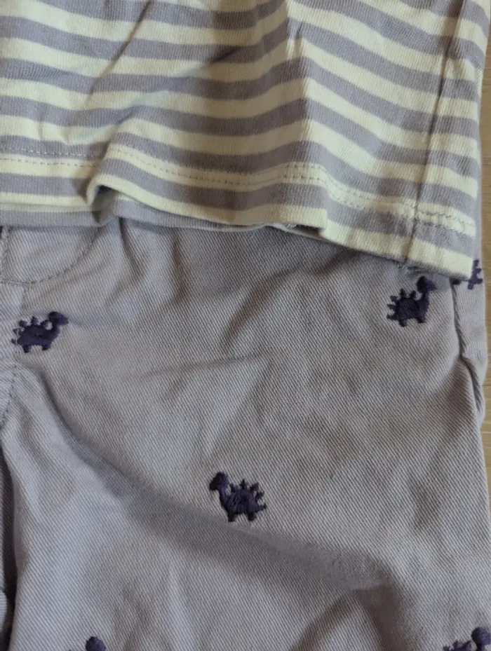 Ensemble t-shirt short et gilet Sergent Major 24 mois - photo numéro 3