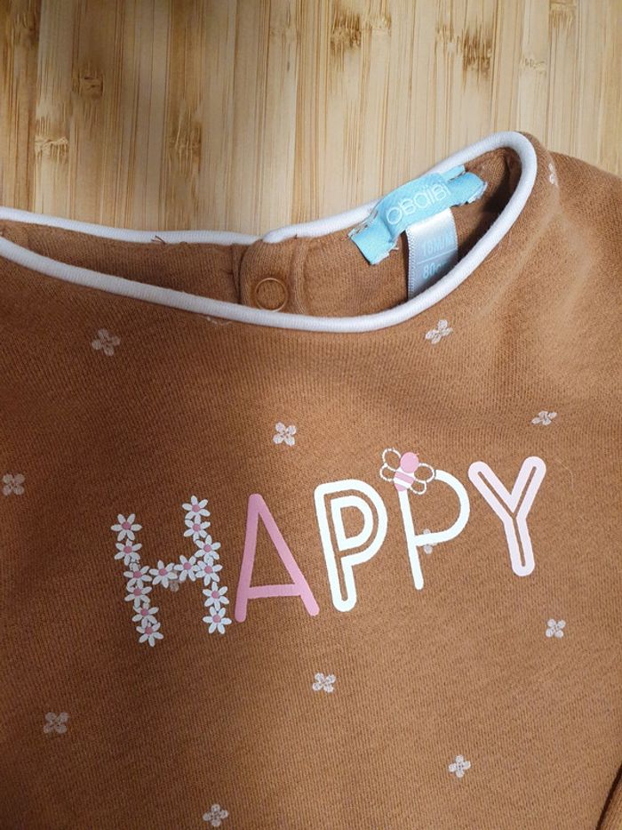 Sweat molleton Obaïbi 18 mois 80 cm - photo numéro 2