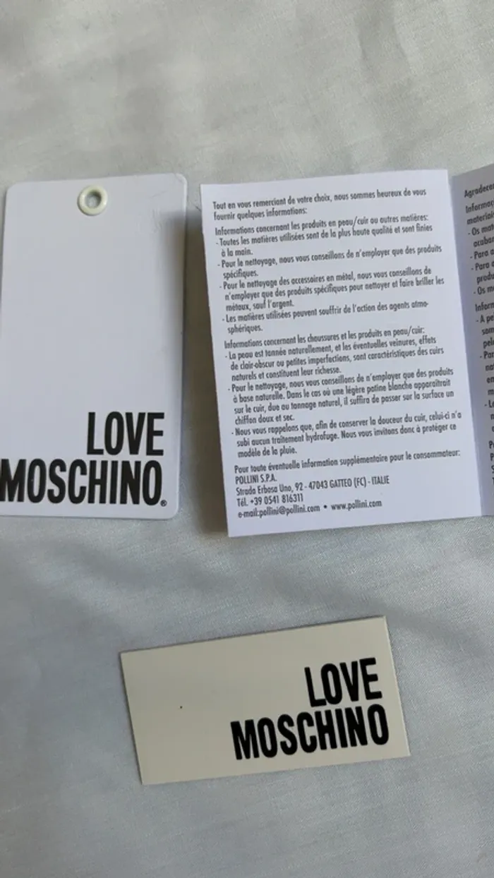 Sac à main Love Moschino marron camel 🤎 - photo numéro 14