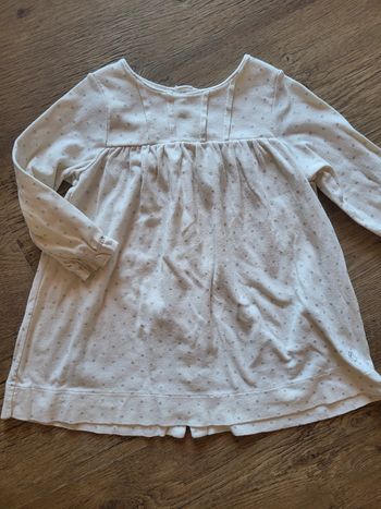 Jolie robe toute douce petit bateau 24mois