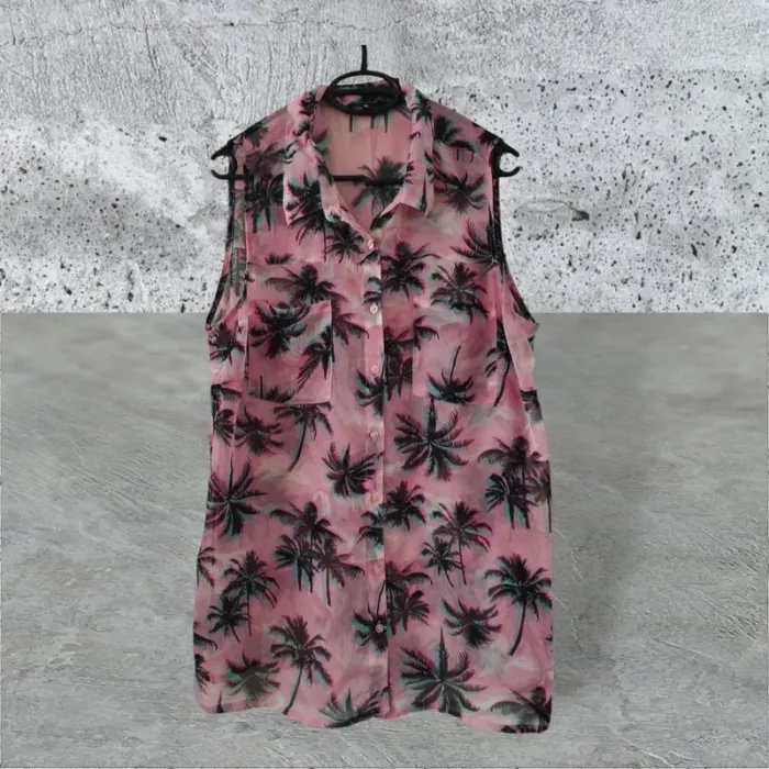 Jolie chemise sans manches T48 M&S mode