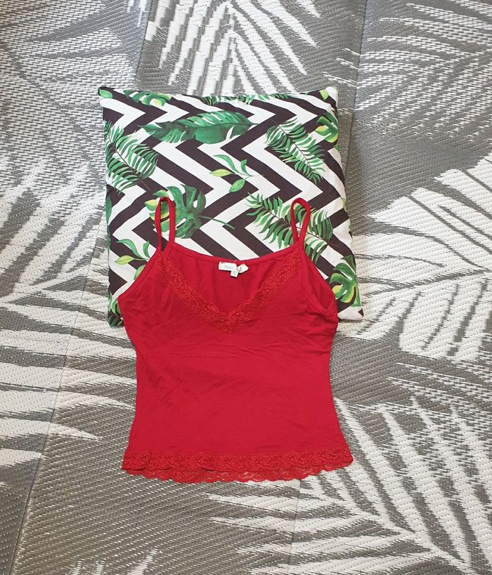 Debardeur rouge