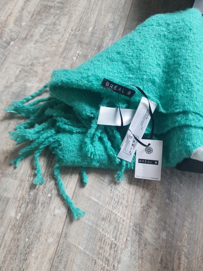 Echarpe vert emeraude - photo numéro 2