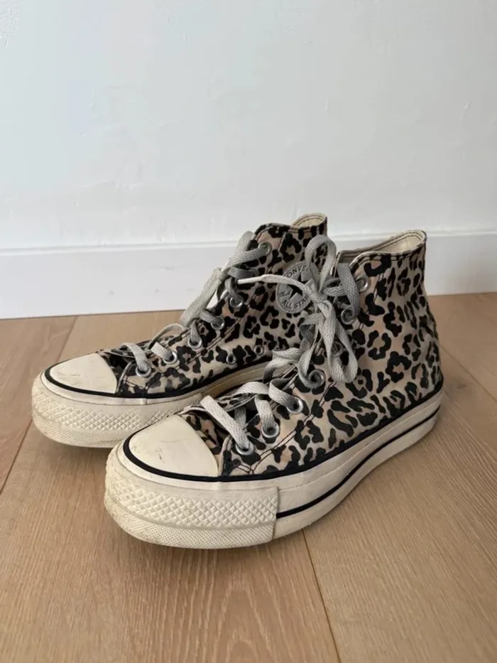 Converse léopard - photo numéro 2