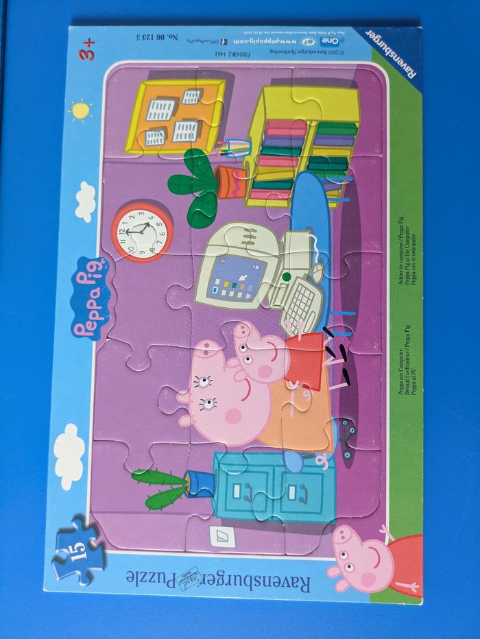 Lot de 3 puzzles : Peppa Pig, Pat Patrouille et Reine des neiges - photo numéro 3