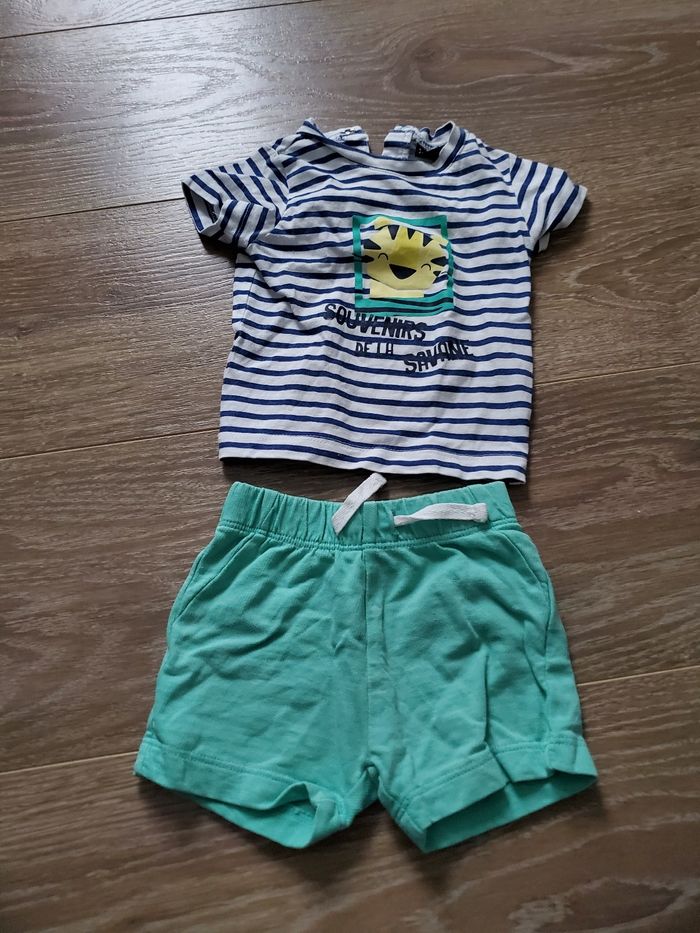 Ensemble short tee-shirt