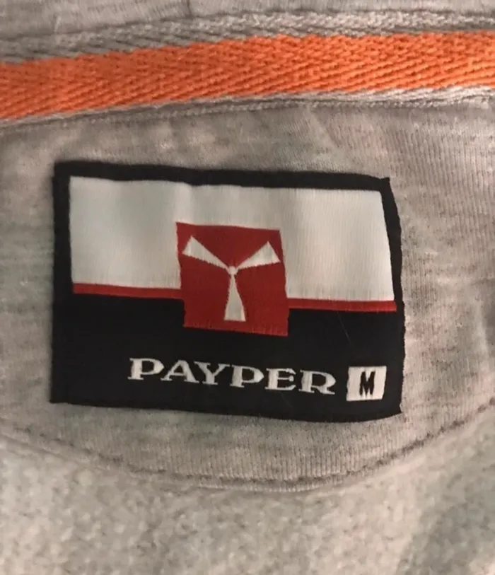 Veste 3/4 payper #demi-saison unisexe manches longues capuche gris marine taille M - photo numéro 4