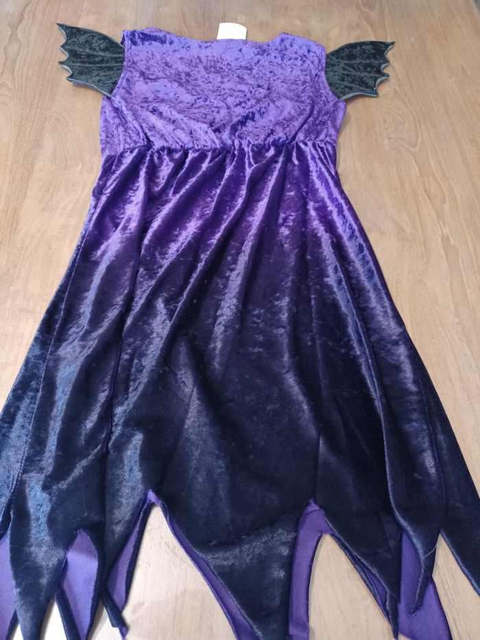Déguisement femme  robe chauve souris avec serre tête - photo numéro 7