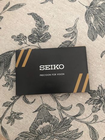 Seiko - chiffon pour lunettes (offert pour toute commande de plus de 3€