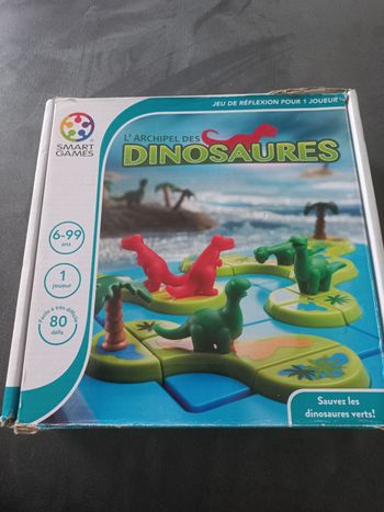 Jeu smart games l'archipel des dinosaures 