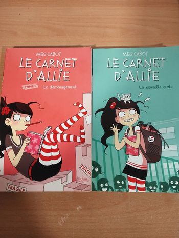 Le carnet d'Allie tome 1 et 2