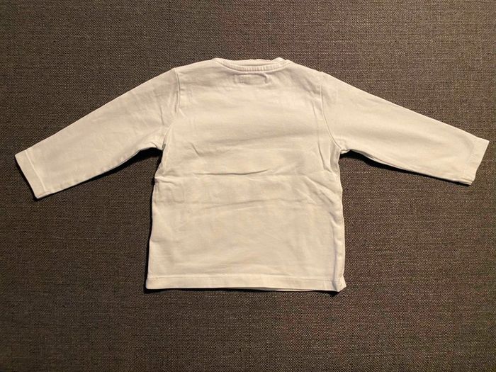 T-shirt longues manches écru Little Marcel - photo numéro 2