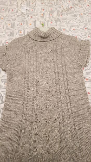 Pull long manche courte