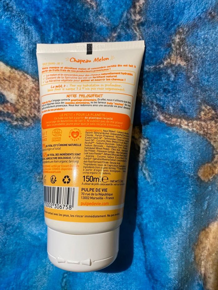 Masque et démêlant hydratant 150 ml Pulpe De Vie - photo numéro 3