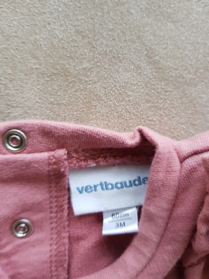 Sweat vertbaudet 3 mois - photo numéro 3
