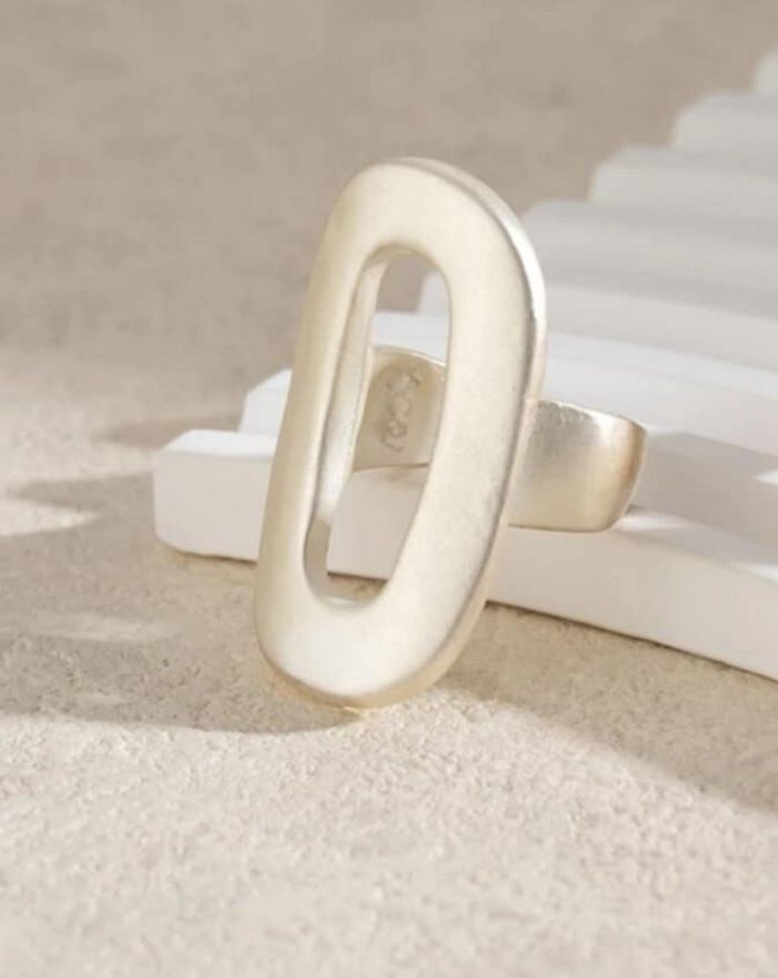 Bague acier brossé - photo numéro 2