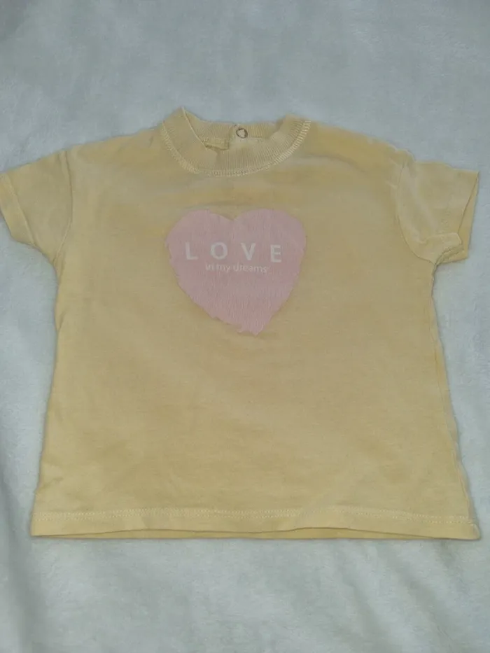 Ensemble short et tee-shirt taille 12 mois - photo numéro 2