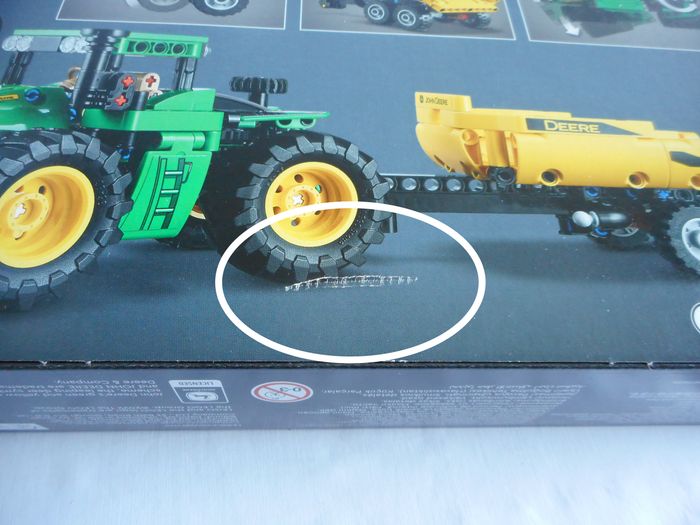 Lego Technic - 42136 - Tracteur John Deere 9620R 4WD - NEUF - photo numéro 10