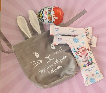 Pochon paques personnalisé