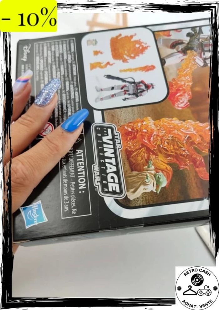 Hasbro Star Wars Kenner The Mandalorian 3,75 pouces incinérateur Trooper & Grogu - photo numéro 5