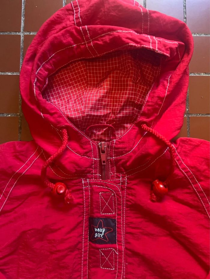 Parka veste rouge 12 mois - photo numéro 5