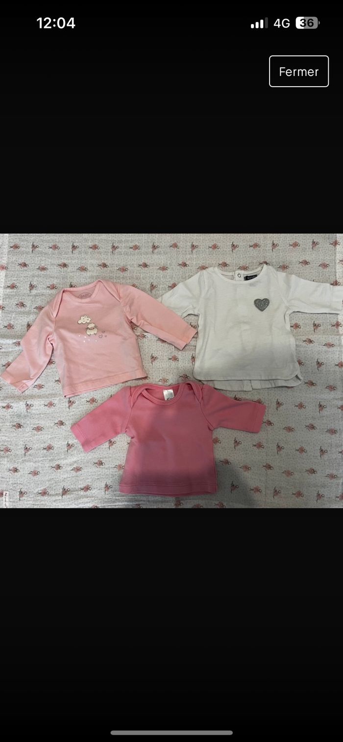 Lot vêtement fille 1 mois - photo numéro 9
