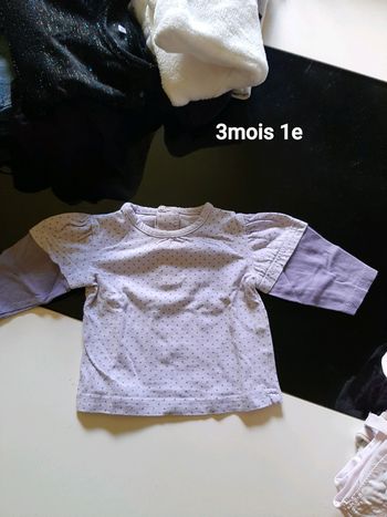 T-shirt Manche longue 3mois