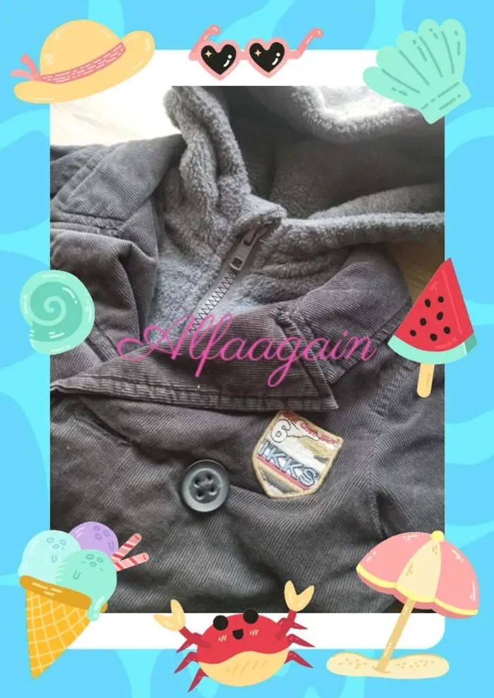 Manteau IKKS polaire garçon 6mois - photo numéro 8