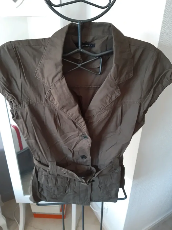 Veste manches courtes