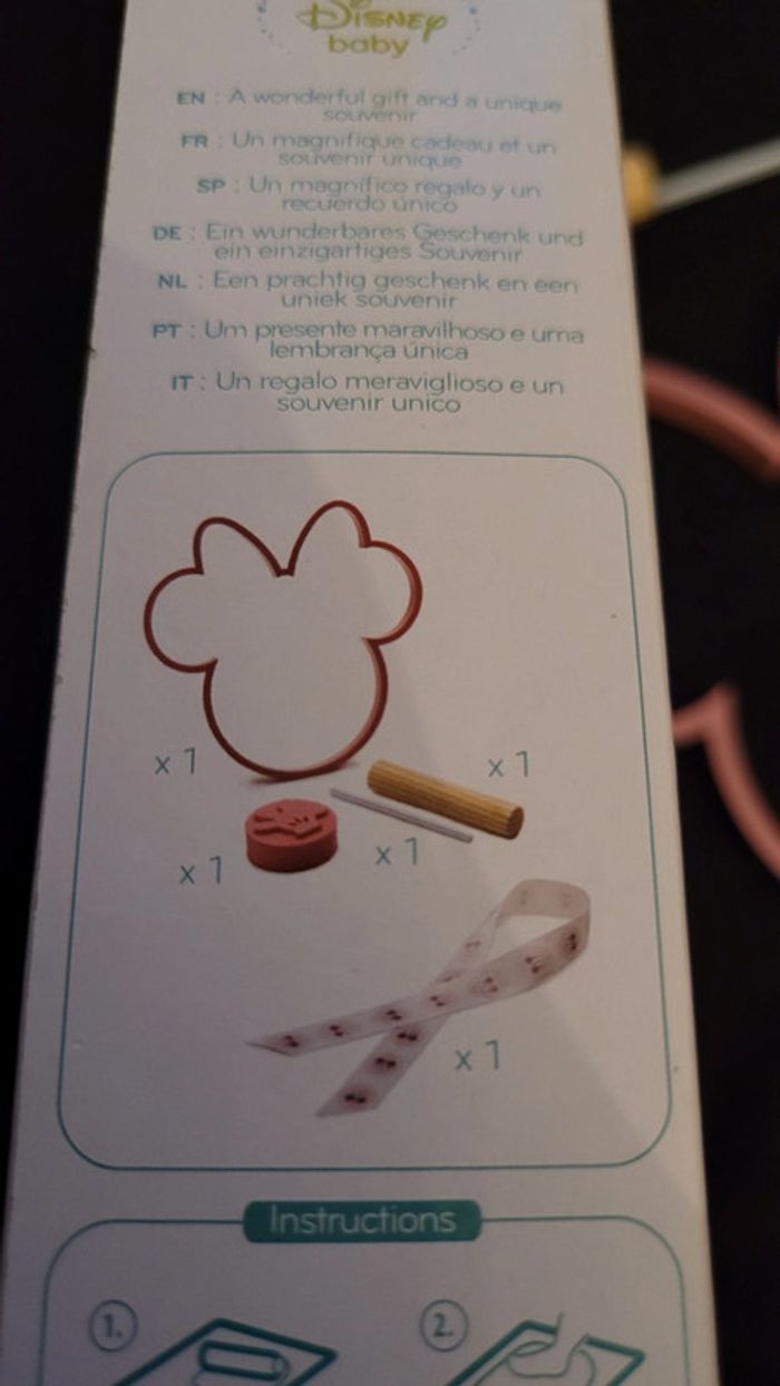 Kit empreinte ou autre minnie - photo numéro 3