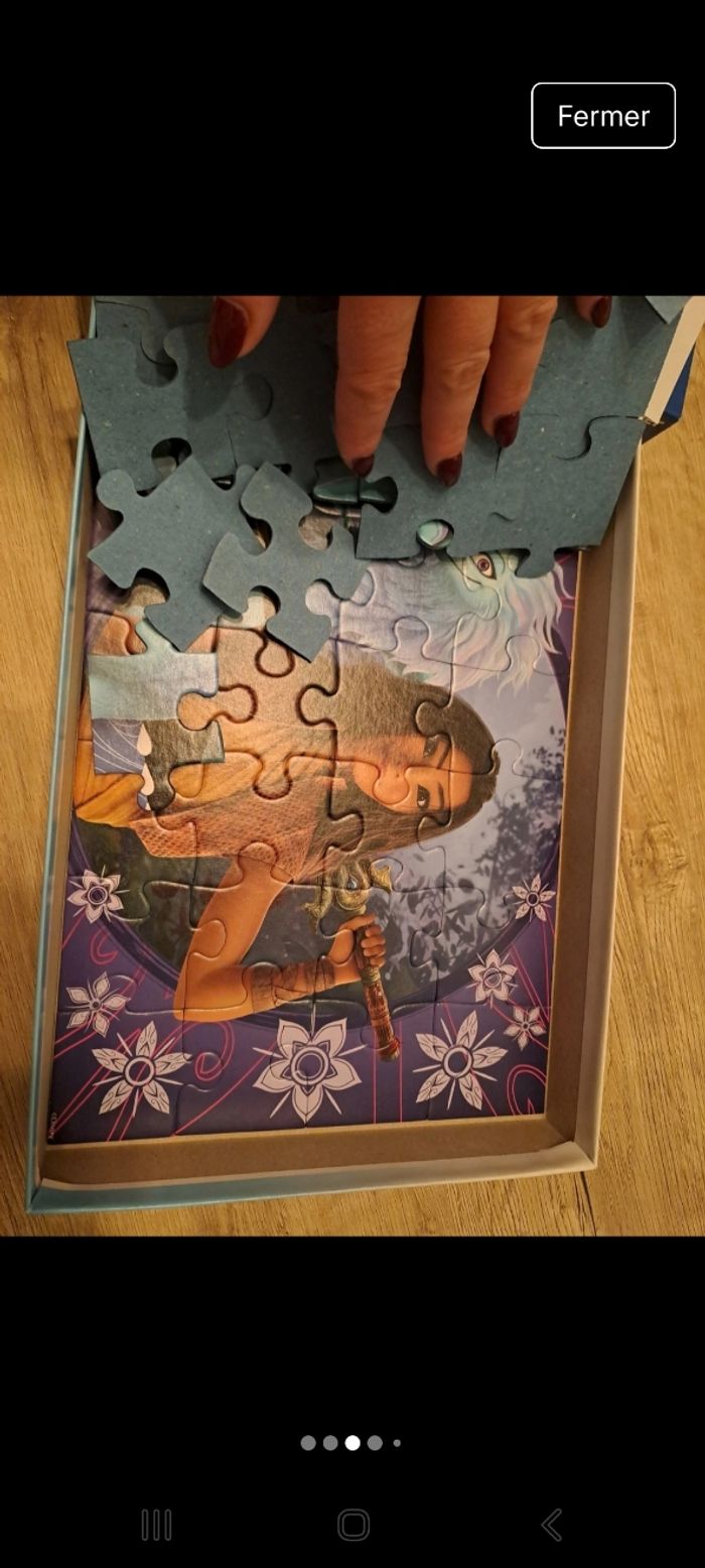 Puzzle ravensburger raya 4 ans - photo numéro 3