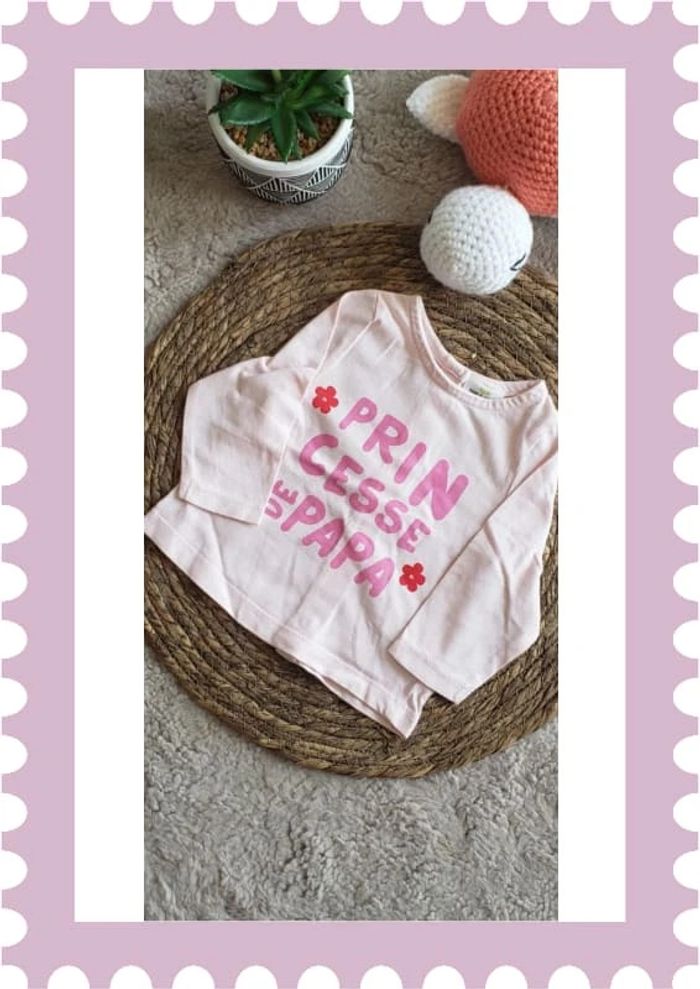 Tee shirt fille 3 mois - photo numéro 2