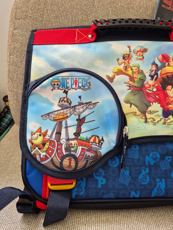 Cartable primaire 38 cm + stylo Pilot OnePiece neuf - photo numéro 6