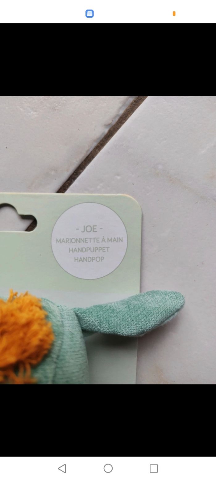 Joe marionnette à mains lilliputiens - photo numéro 3