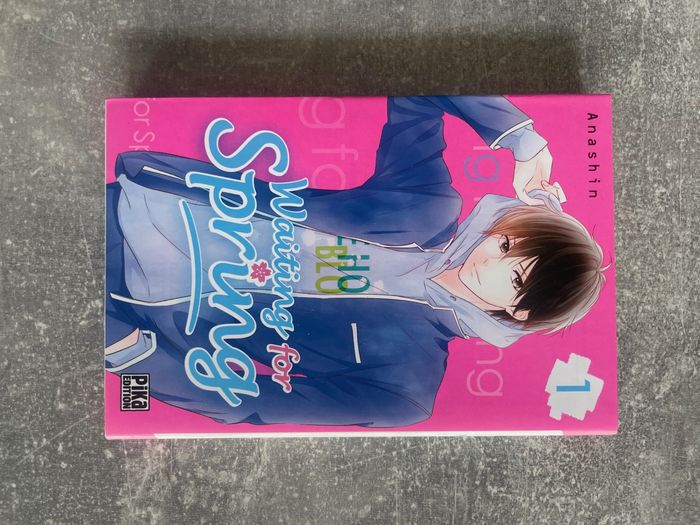 Manga Waiting for spring, tome 1 en version française.