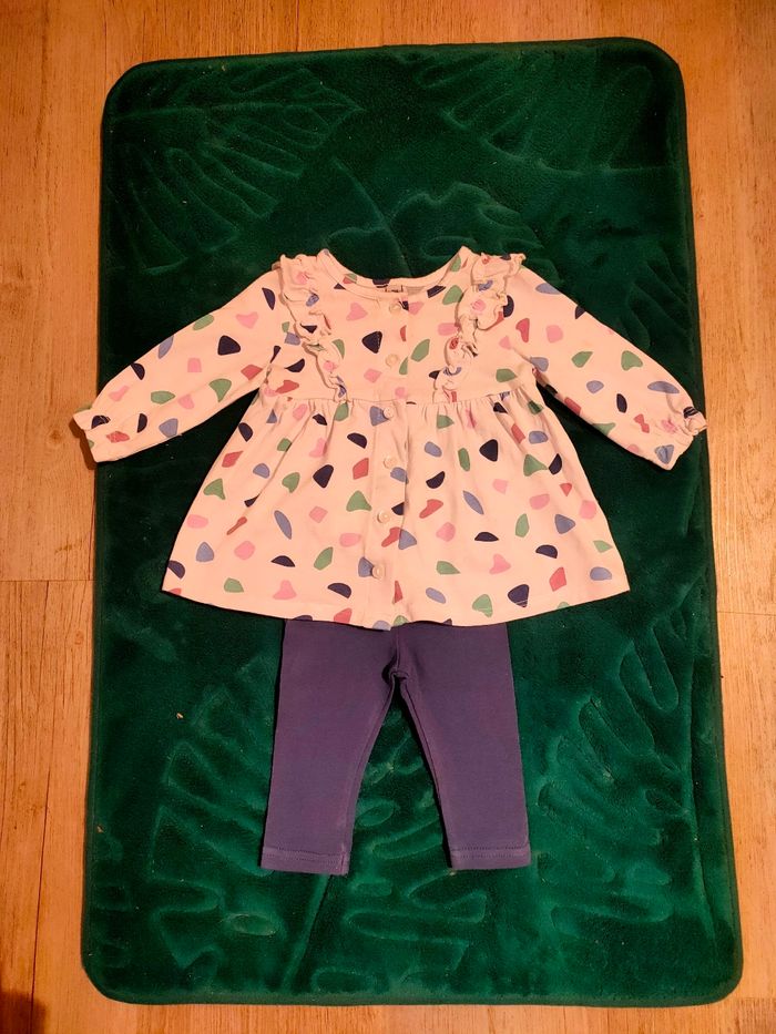 Ensemble fille 3 mois