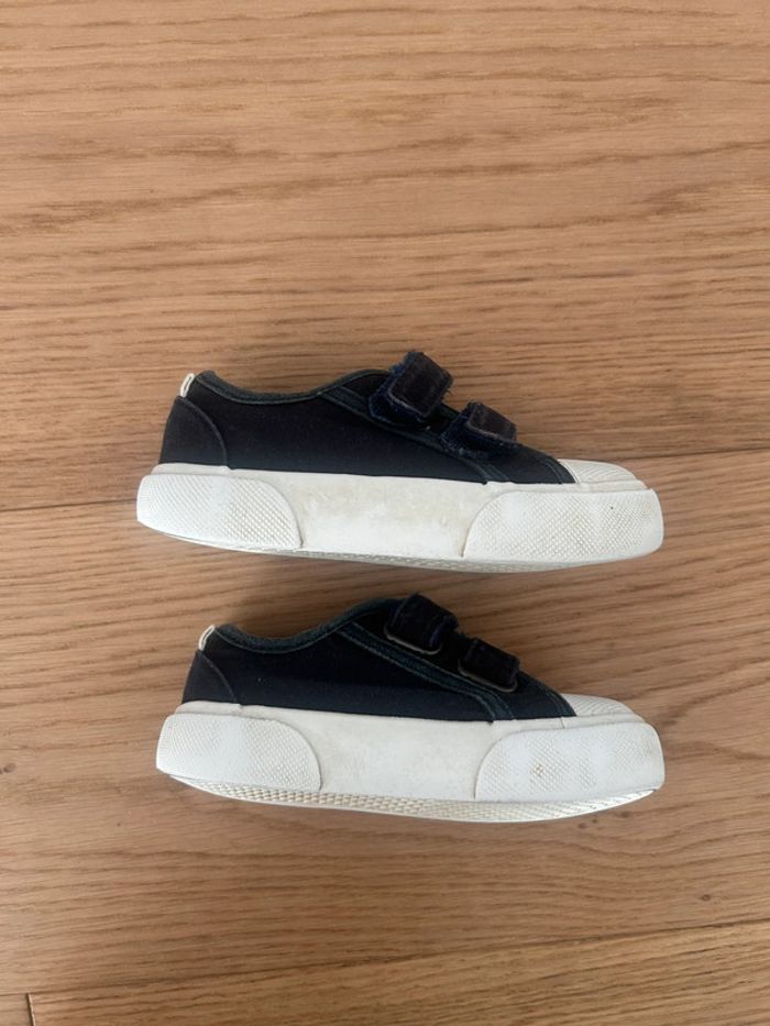 Baskets en toile bleu marine - Monoprix Kids - photo numéro 3