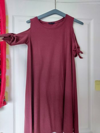 Robe bordeaux 
