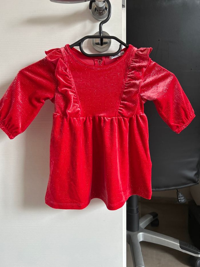Robe de Noël 12 mois gemo neuve