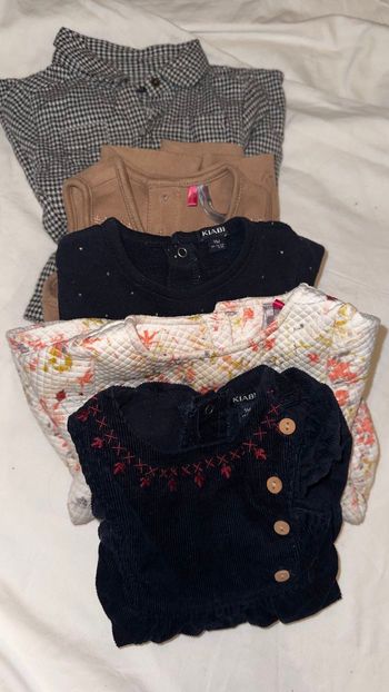 Lot de robe 9mois