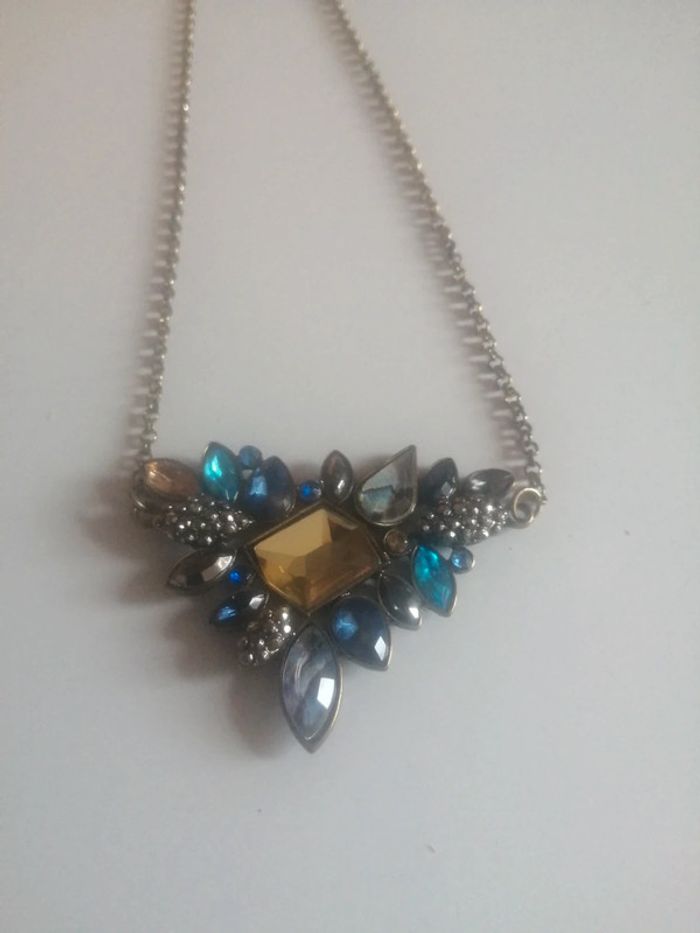 🌸Collier plastron orné de Cristaux "vintage" 🌸