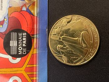 🎴 Mini médaille de la Monnaie de Paris - collection One Piece 2025 - illustration Kizaru*Sentomaru 