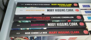 Lot livres Mary Higgins Clark 